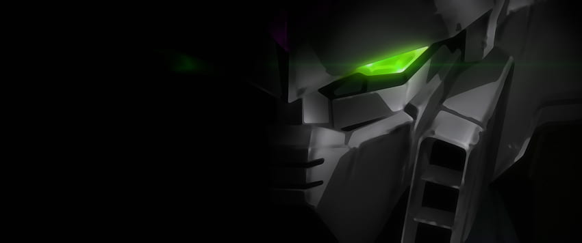 Gundam, Mecha, Sci Fi, Green Eye, Robot, Dual Monitor Maiden, 3440 X 1440 Gundam HD wallpaper