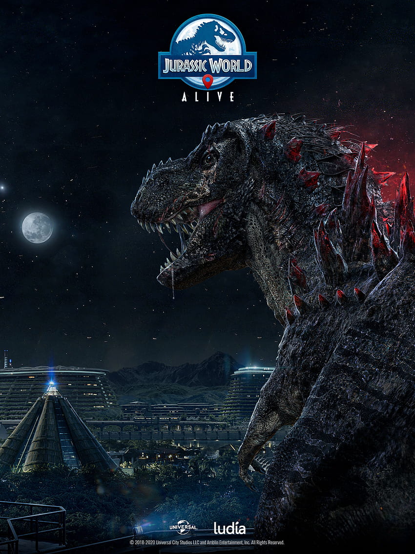 Jurassic World Alive -, Dinosaur iPad HD phone wallpaper