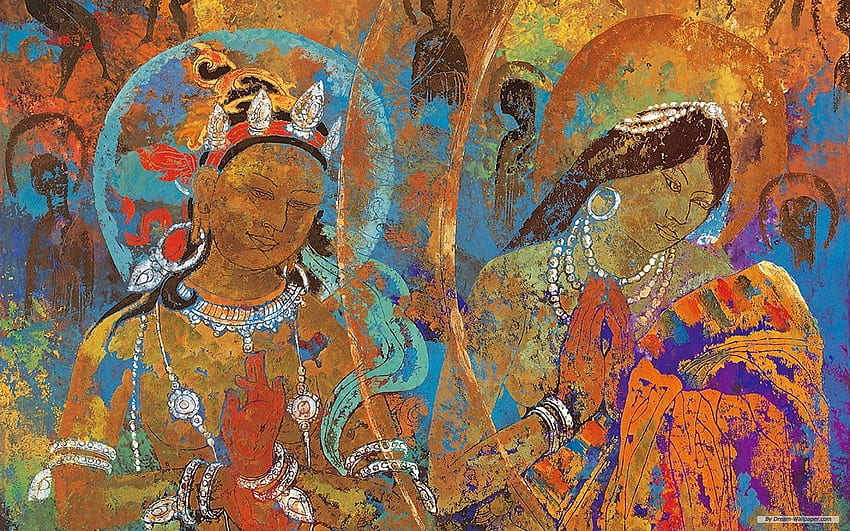 - Art - Tibetan Thangka Painting 2. Buddhist art, Tibetan art, Thangka painting HD wallpaper