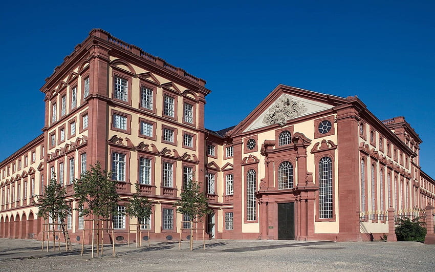 Mannheimer Schloss HD-Hintergrundbild