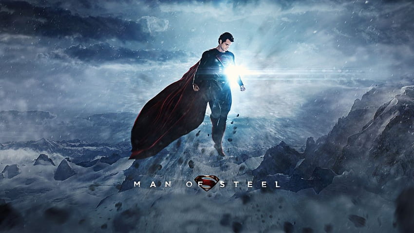 Man of Steel Superman Light Henry Cavill . . 91371. UP HD wallpaper