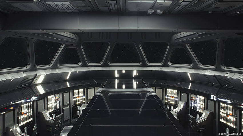 Plano de fundo - Imperial Star Destroyer Bridge de Star Wars. . Eixo papel de parede HD