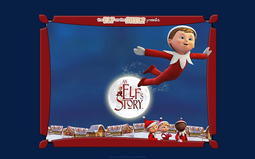 : Children Christmas Book The Elf On The Shelf, Christmas Elves HD wallpaper