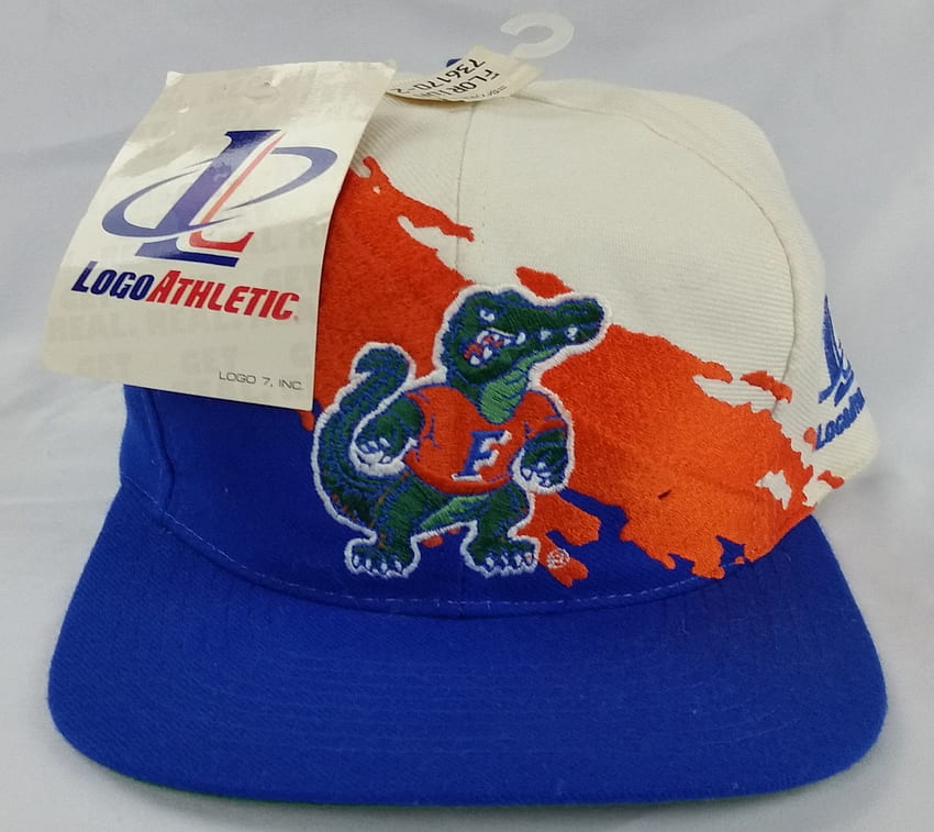 Florida Gators Vintage Snapback Logo Athletic Splash Hat NWT Rare Deadstock Cap HD wallpaper