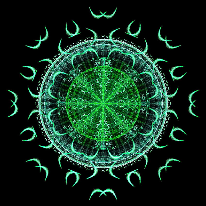 Abstract, Pattern, Fractal, Symmetry, Mandala HD phone wallpaper