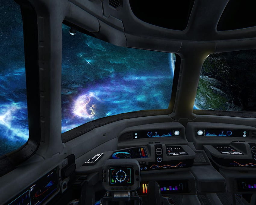 Spaceship Cockpit [] สำหรับ , มือถือ & แท็บเล็ตของคุณ สำรวจภายในกระสวยอวกาศ ภายในกระสวยอวกาศ กระสวยอวกาศ พื้นหลังกระสวยอวกาศ วอลล์เปเปอร์ HD