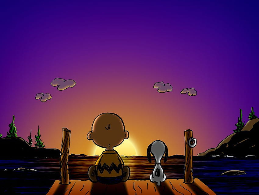Snoopy, Charlie Brown Musim Panas Wallpaper HD