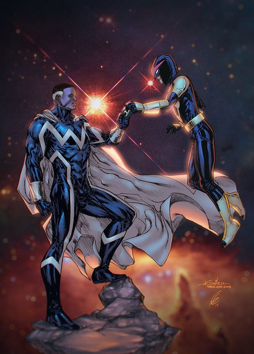 Blue Marvel And Nova HD phone wallpaper  Pxfuel