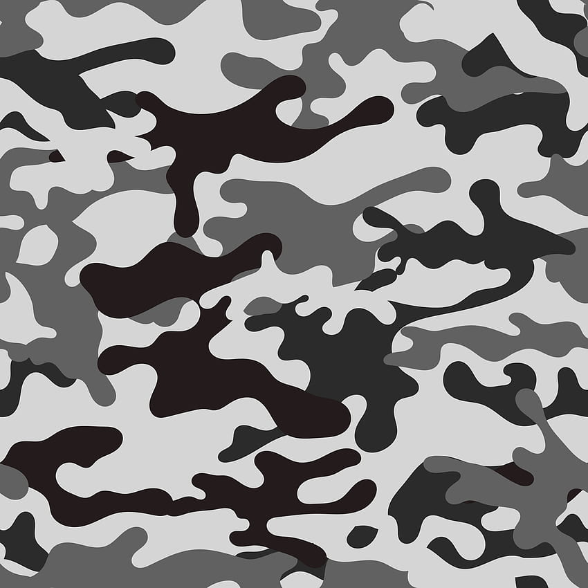 Camuflagem cinza, franco-atirador, soldado, militar, camuflagem Papel de parede de celular HD