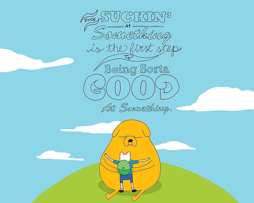 Awesome Adventure Time Quotes About HD wallpaper