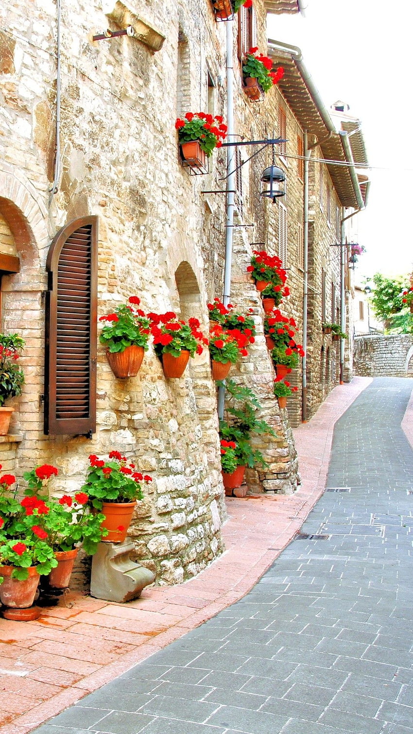 Beautiful residential area of Italy, Italy Street HD phone wallpaper