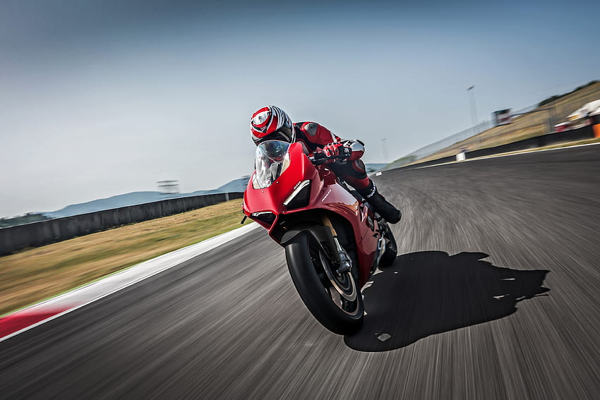 Ducati panigale v4, especial, 2018, moto de corrida papel de parede HD