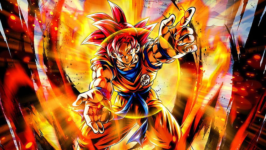 Hydros - PUR Super Saiyan God Goku Character Art + PC + Phone ! HD ...