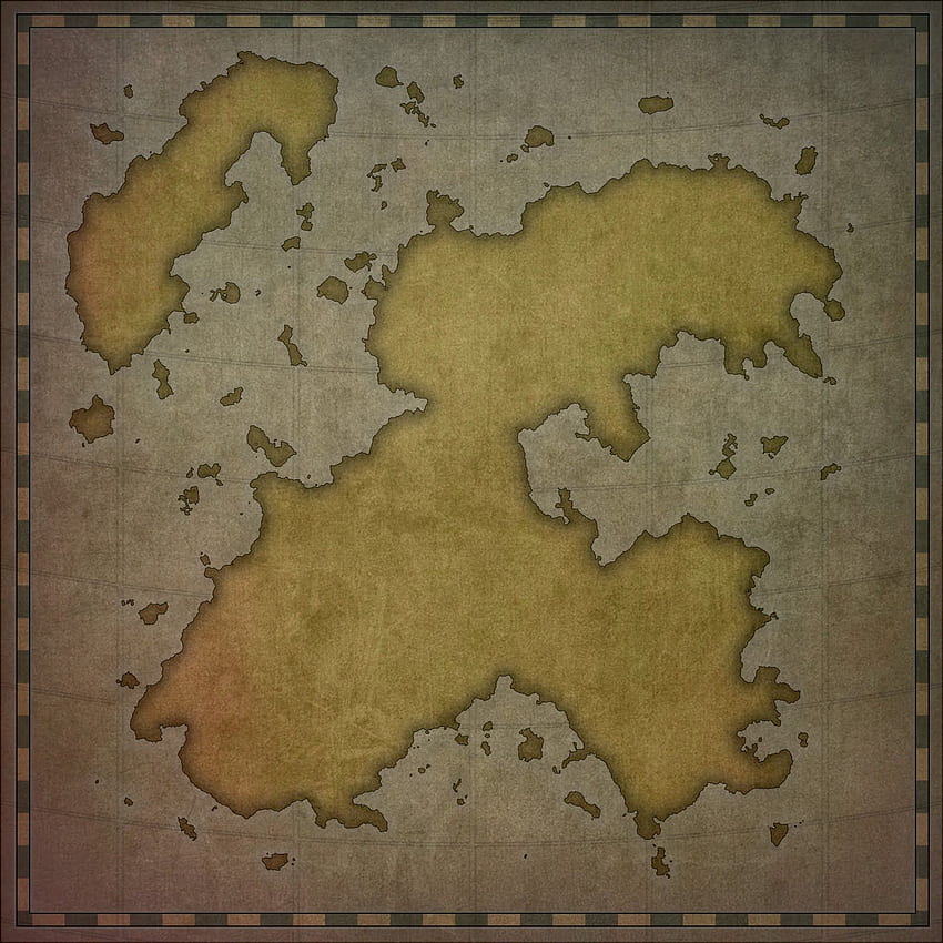 Boş Fantezi Adası Haritası 5 . Fantezi sanatı manzaraları, Harita, Fantezi adası HD telefon duvar kağıdı
