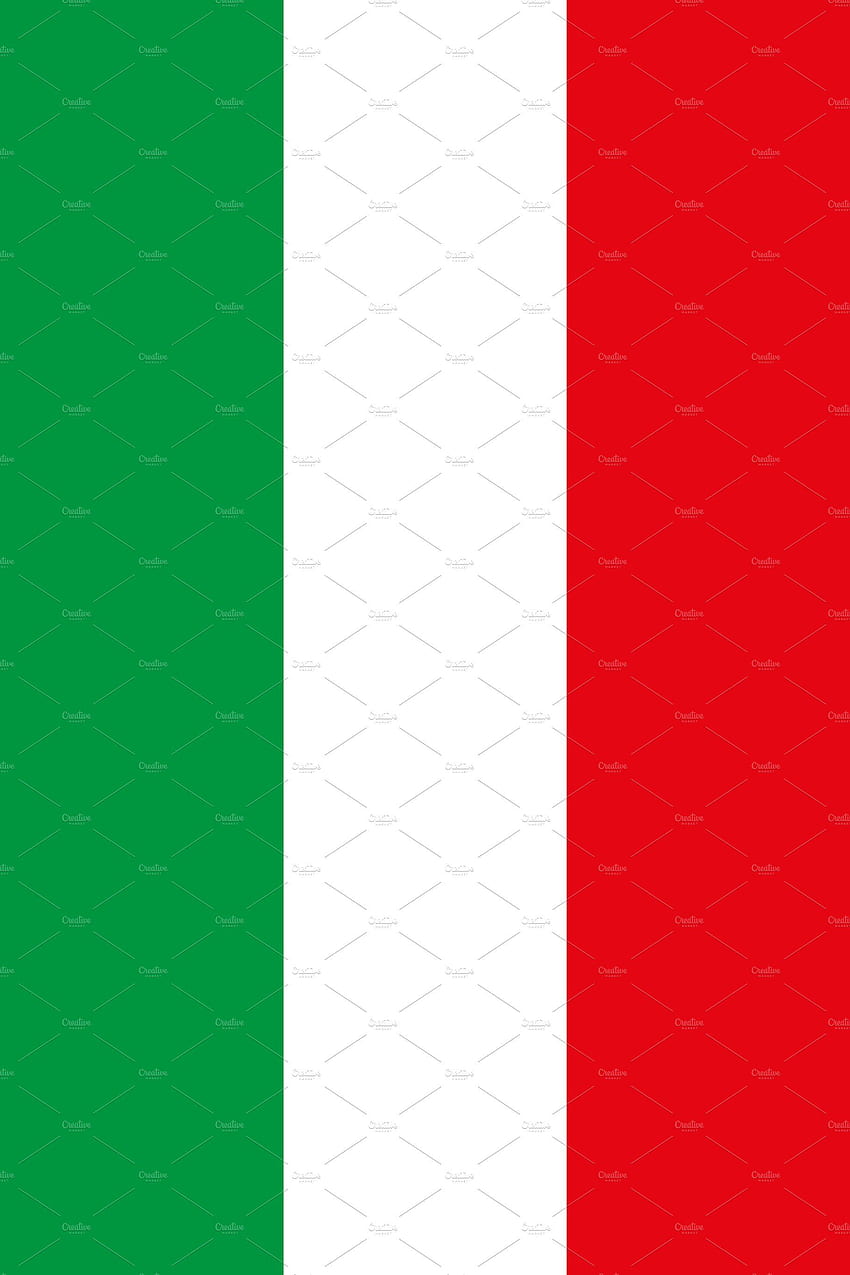 Вертикален италиански флаг през 2021 г. Италиански флаг, графика на iPhone, флаг HD тапет за телефон