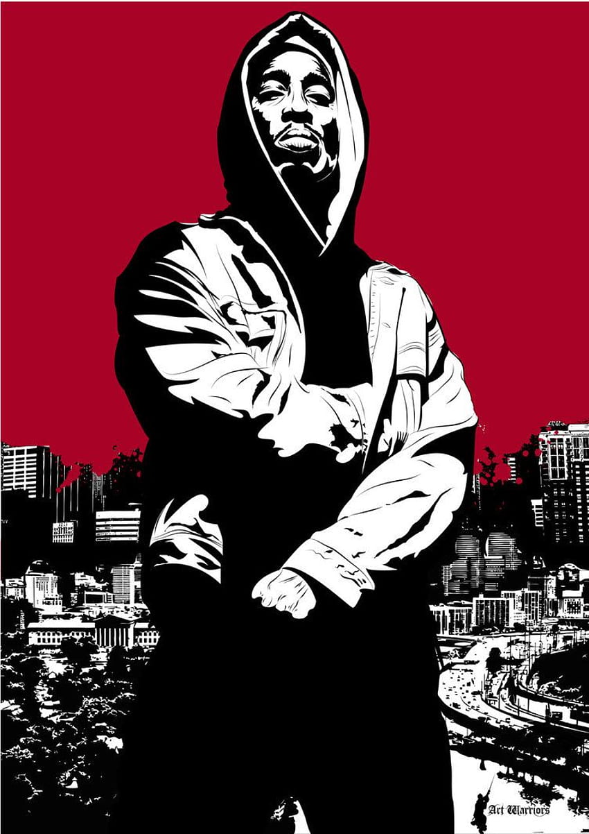 Tupac Shakur in Juice, Tupac Cartoon HD phone wallpaper | Pxfuel