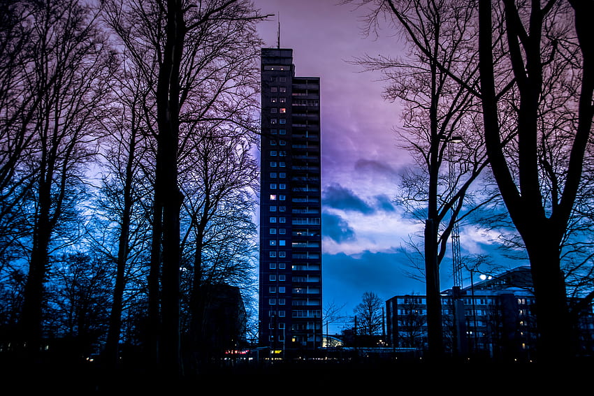 Cities, Sunset, Clouds, Building, Sweden HD wallpaper