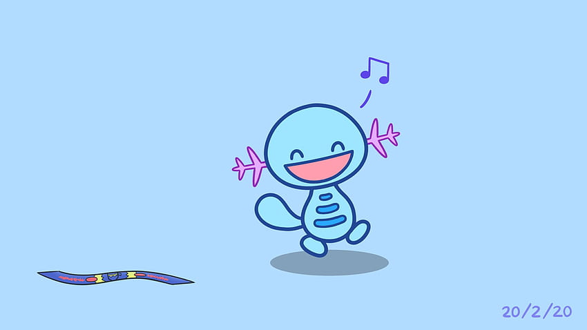 Daily Wooper - Day 37 - the phrase it's just a wooper is such a weak mindset. you are ok with that pikachu, that charizard, imperfections of pokemon. when you HD wallpaper