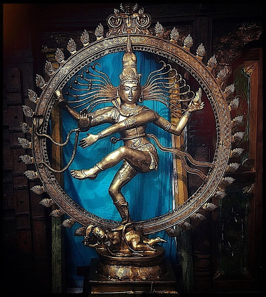 ٪┗ ( ・o・) ┓♪ Un sermón visual ♪┏(・o・ )┛♪. Pintura de Lord Shiva, arte de Shiva, Nataraja, Natarajan fondo de pantalla del teléfono