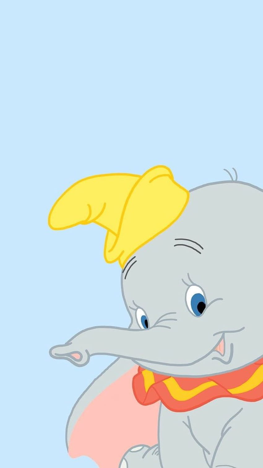 덤보의 일레인. 귀여운 만화 , 디즈니 , Cute disney drawings, Baby Dumbo HD 전화 배경 화면