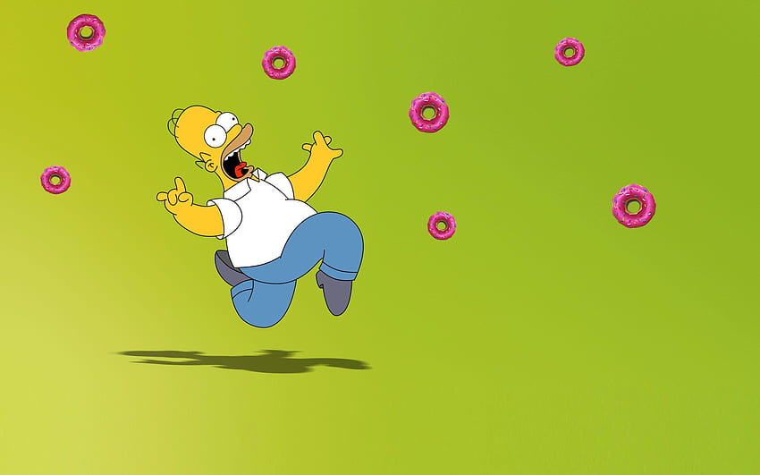 donut - gif (gif animation, animated ) / funny HD wallpaper
