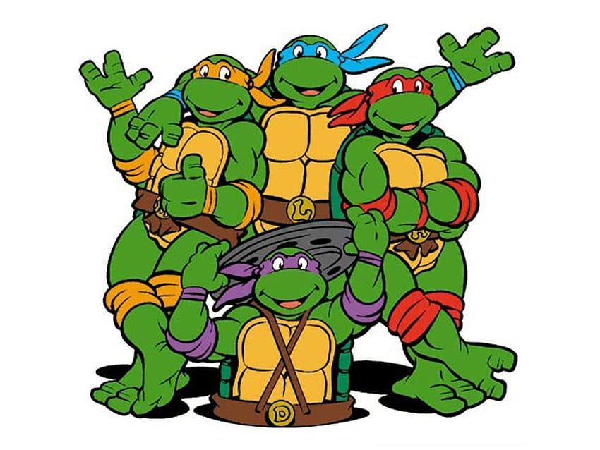 Comics Teenage Mutant Ninja Turtles, Telefon, süße Ninja Turtles HD-Hintergrundbild