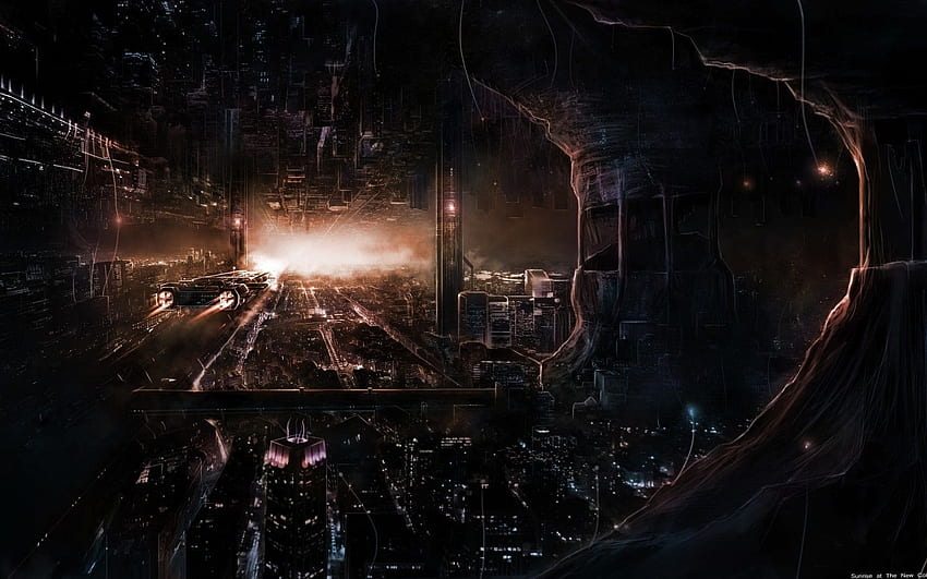 어두운 미래 도시, 어두운 미래 HD 월페이퍼