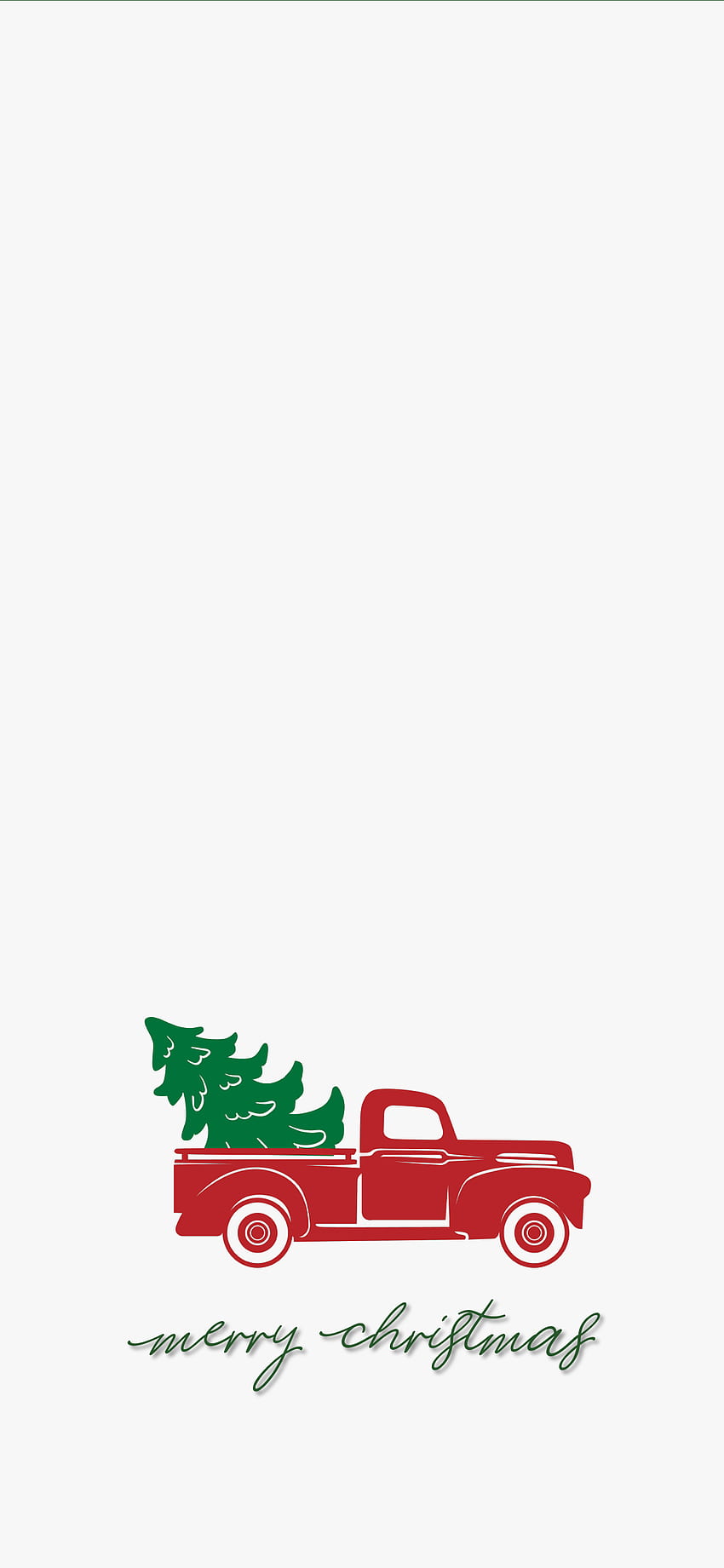 Christmas Red Truck iPhone, Vintage Truck Christmas HD phone wallpaper
