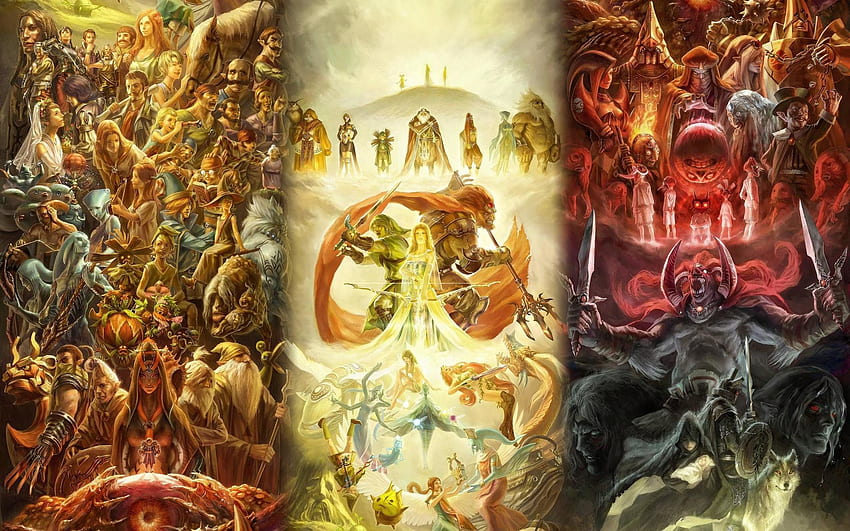 The Legend of Zelda' 25th Anniversary Art Gallery ... HD wallpaper