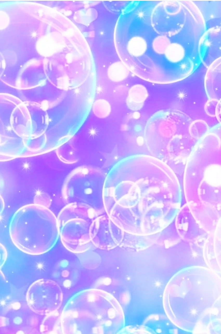 Colorful bubbles bg, background HD phone wallpaper