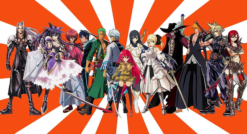 Favorite Anime Anime Swordsman, Cool Swordsman HD wallpaper