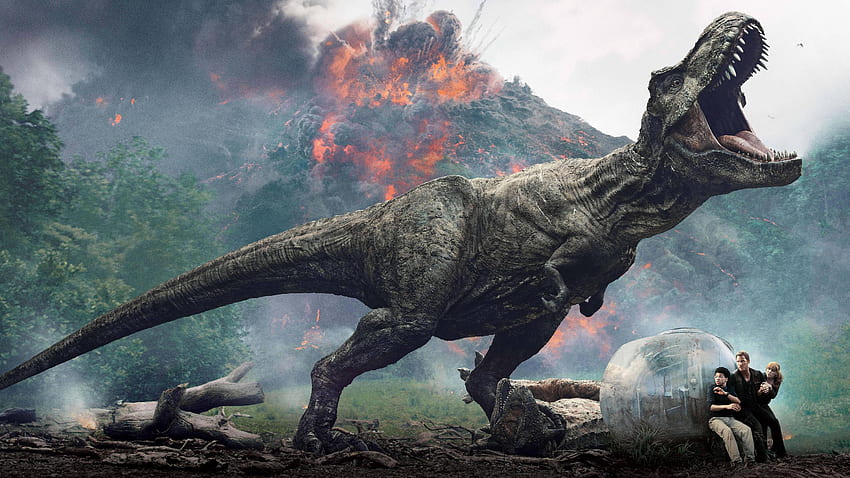 Джурасик свят: Падналото кралство T Rex Movie 2018, T-Rex HD тапет