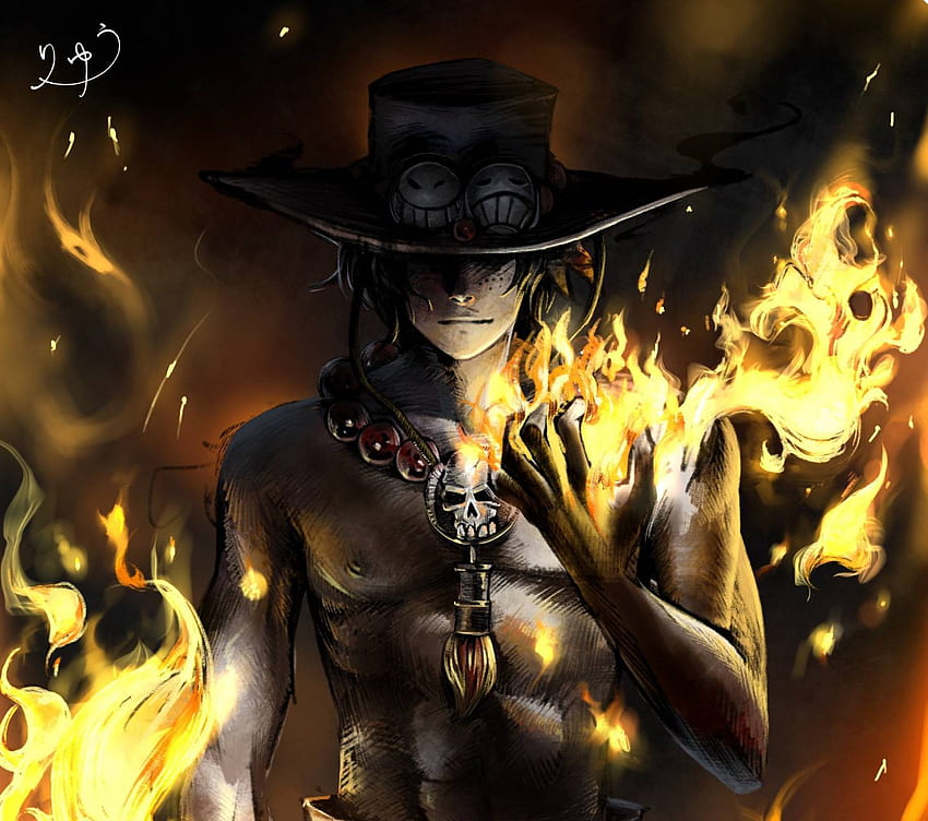 Fire Fist Ace, One Piece Fire HD wallpaper