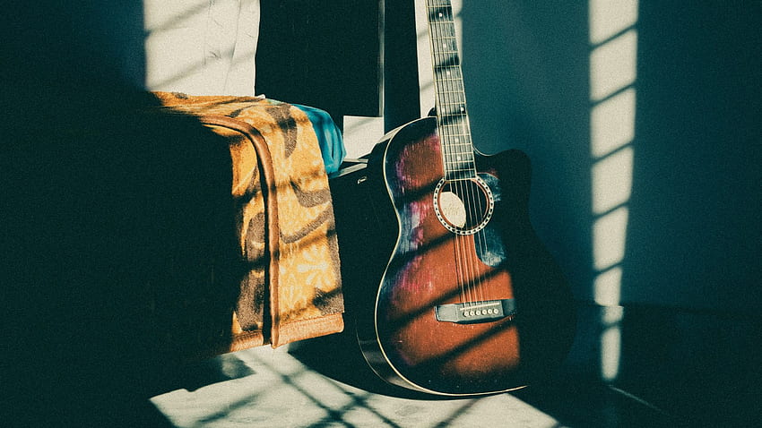 Guitar, Musical, Instrument, Brown PC - HD wallpaper