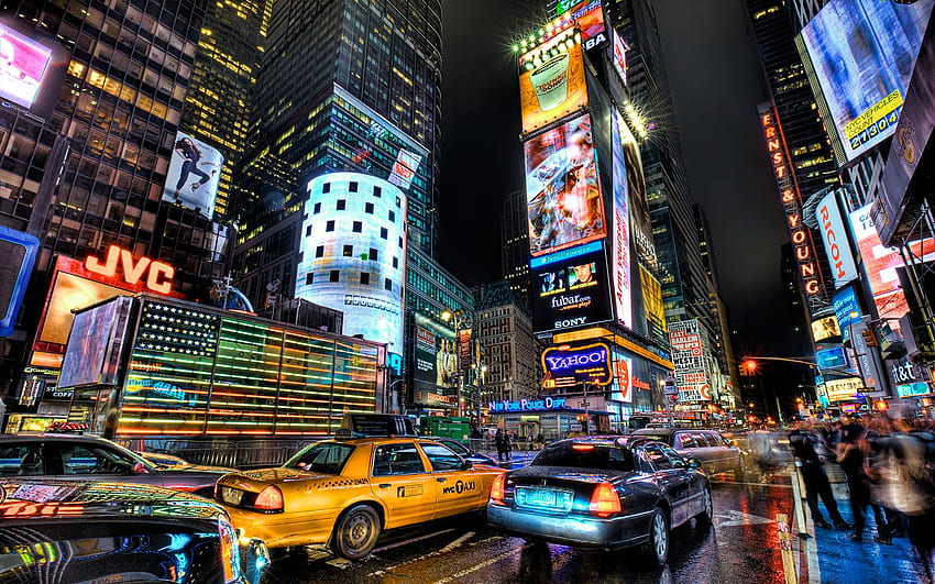 InterfacciaLIFT : Times Square 1024×768 Times Square (32 ). Adorabile. Times Square New York, New York City, viaggio a New York, New York Time Square Sfondo HD