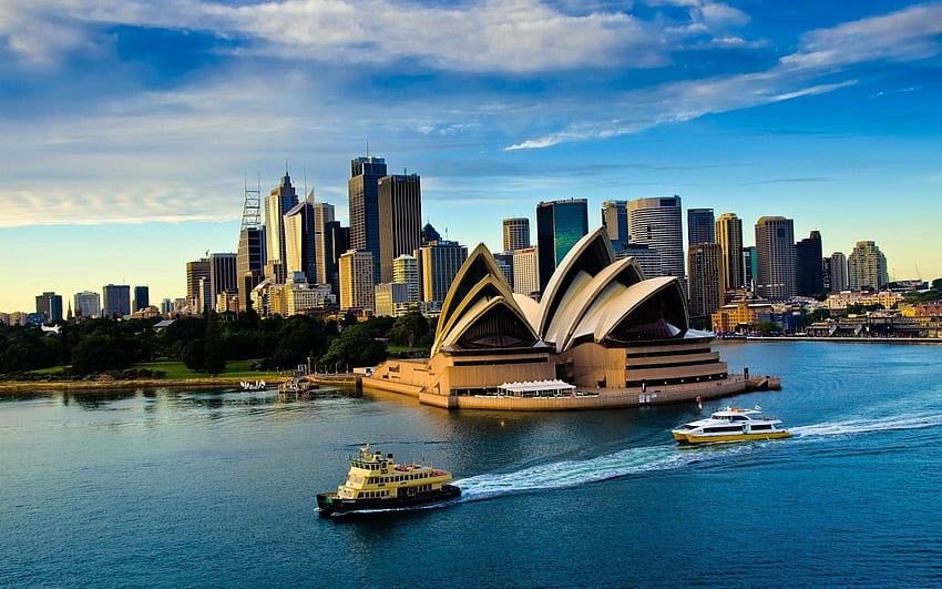 Gedung Opera Sydney, Australia Wallpaper HD