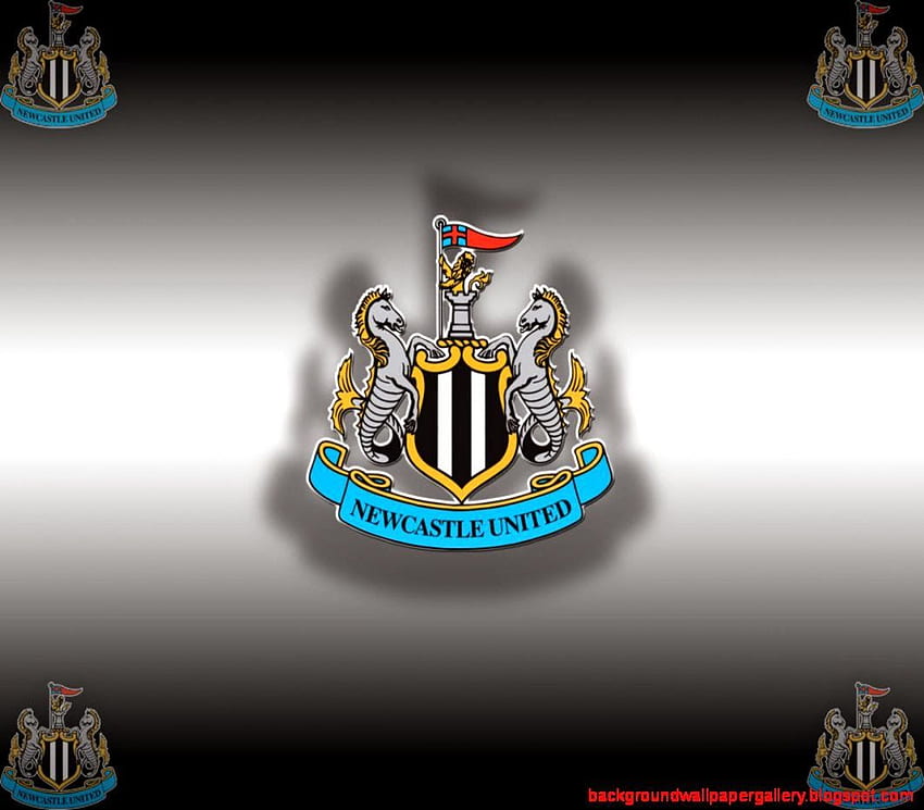 Newcastle United-Logo-Sport. Hintergrund HD-Hintergrundbild