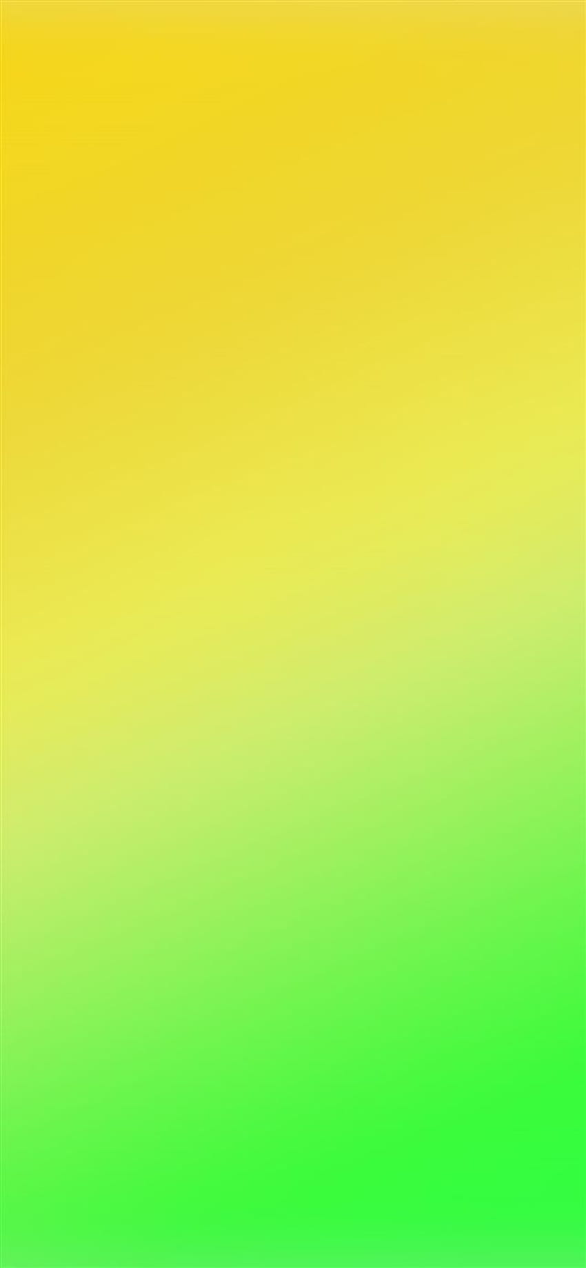 Gradación de desenfoque verde amarillo iPhone X fondo de pantalla del teléfono