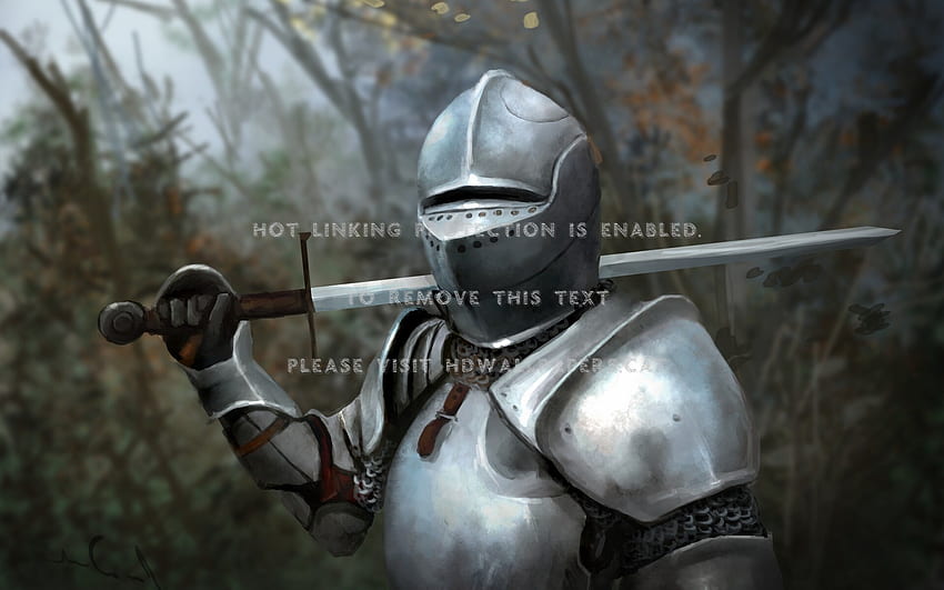 medieval knight ages in shining armor, Awesome Medieval HD wallpaper