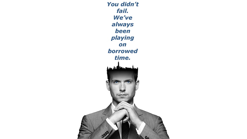 A simple Mike I made, Harvey Specter Quotes HD wallpaper
