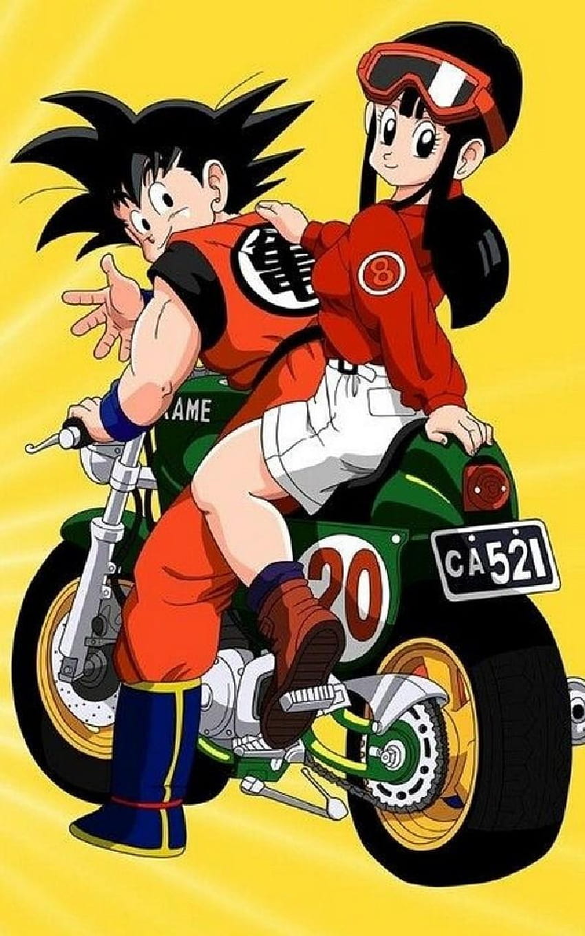 Goku and Chi Chi Art for Android, Cute Goku and Chichi HD phone wallpaper