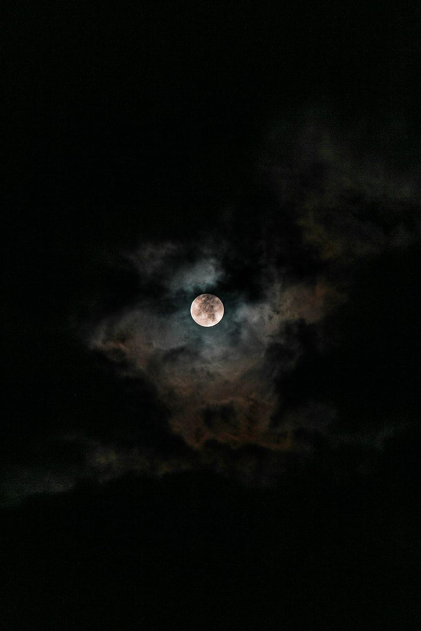Dark Aesthetic Moon, Dark Night Moon HD phone wallpaper | Pxfuel