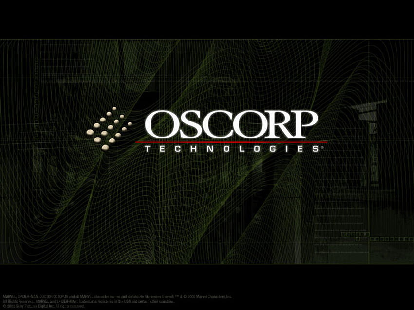 Oscorp Tech., technologie, homme araignée, oscorp, lutin vert Fond d'écran HD