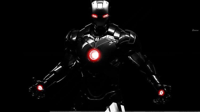 Todos os trajes do Homem de Ferro. Homem de Ferro, Homem de Ferro Negro papel de parede HD
