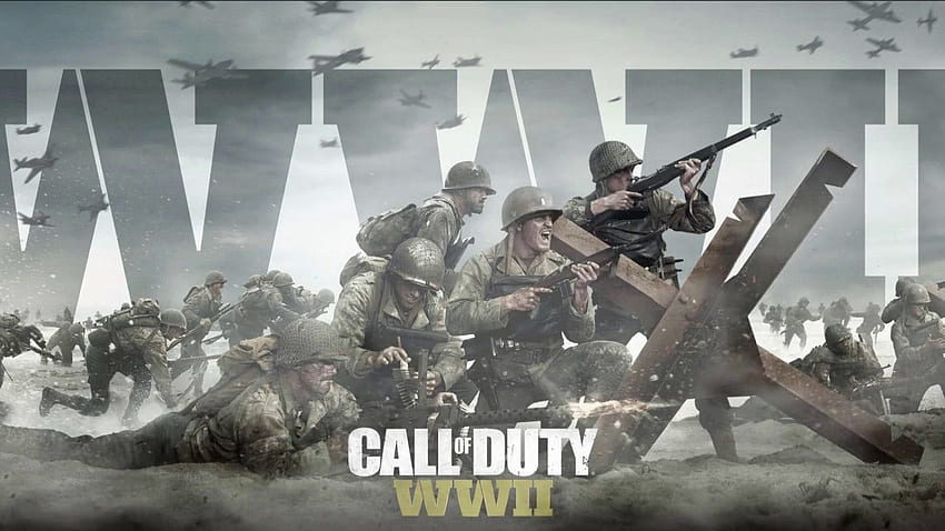Call Of Duty WWII Reveal Poster With Smoke Live, WW2 HD wallpaper