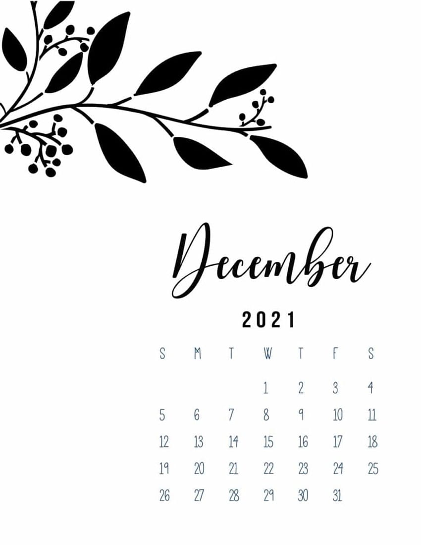 Printable December Calendars for Your Office, December 2021 Calendar HD phone  wallpaper | Pxfuel