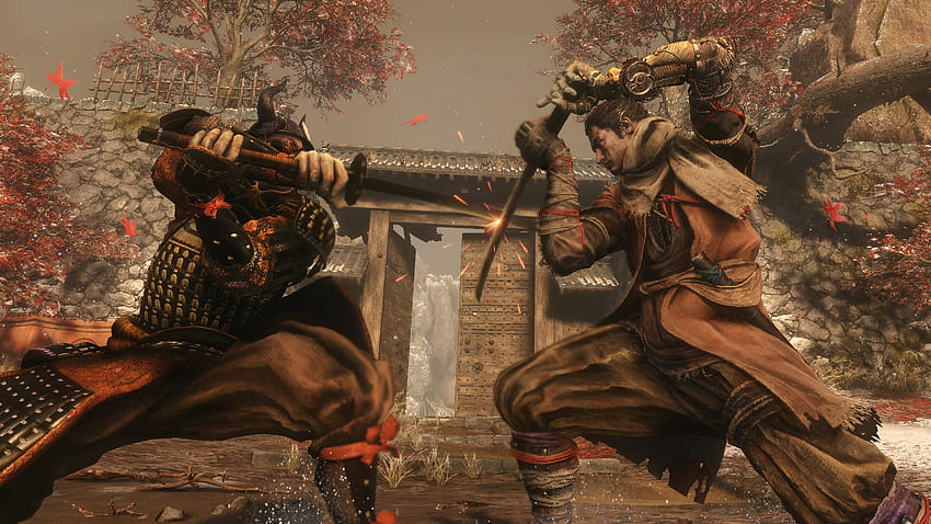 Sekiro: Shadows Die Twice Fighting Samurai, Lone Samurai Sekiro HD wallpaper  | Pxfuel