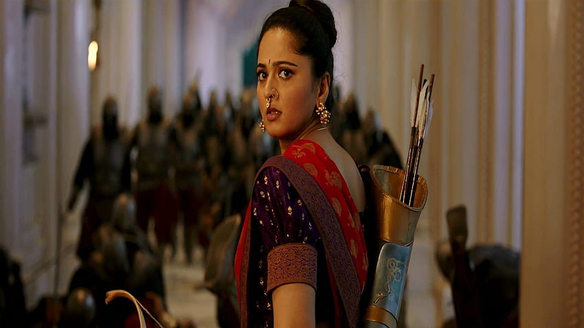 Anushka Shetty Bohaterka filmu Baahubali 2 Tapeta HD