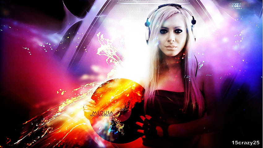 House Music Background 1920×1080 Electro house iphone, Female DJ HD wallpaper