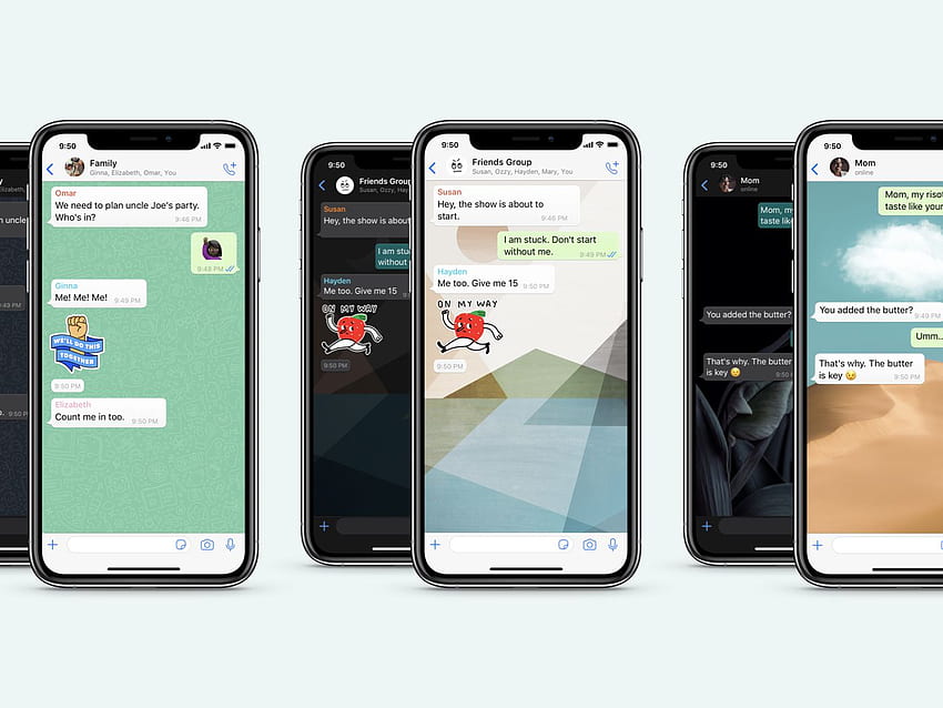 A melhoria do WhatsApp pode ser atribuída por bate-papo com configurações personalizadas do modo escuro, Organização Mundial da Saúde papel de parede HD